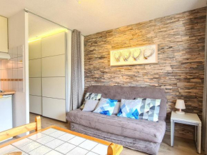 Studio Rénové avec Cabine, Balcon et Casier à Ski, au Centre de Flaine Forêt - FR-1-425-154